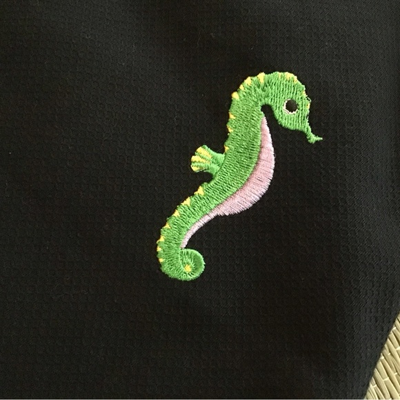 Vintage CJ Laing cotton embroidered cropped pants - Picture 12 of 13